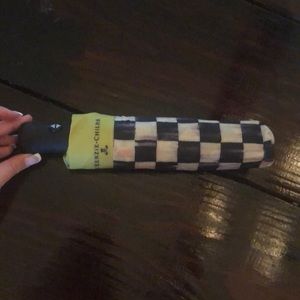 Mackenzie Childs Courtly Check Umbrella